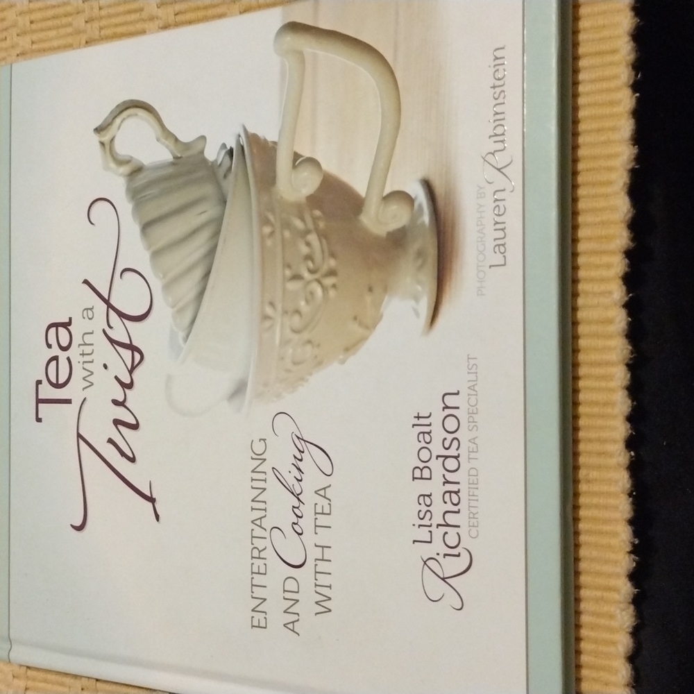 NWT Tea With a Twist Book